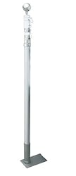 Camco 51600 RV 20' Flagpole Telescoping with Foot & US Flag