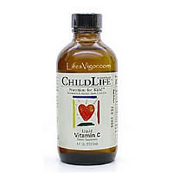 Black Friday Child Life Liquid Vitamin C, Orange Flavor, Glass Bottle, 4-Ounce (Pack of 2) Deals