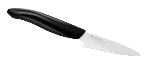kyocera fk 075 wh bk revolution 3 1 7 paring knife black handle cheap price