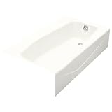Buy KOHLER K-714-0 Villager Bath with 4-Inch Ledge and Right-Hand Drain, White