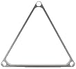 Delta 13 Metal Pool Ball Rack - Silver