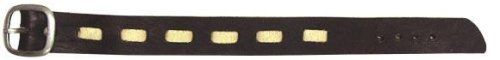 Click here to buy Mens Leather Wristband Cream Lace Belt Bracelet Cuff.