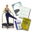 Half Fold CELLERCISER&reg; Kit (Rebounder) plus Balance Bar
