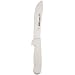 Sani-Safe S112-6-PCP 6" White  Butcher Knife with Polypropylene Handle