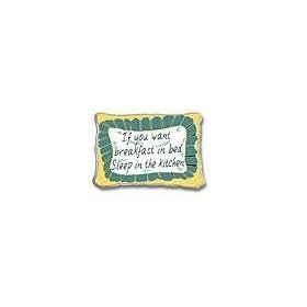 Breakfast in Bed Pillow - 9 x 13 Pillow