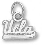 UCLA Bruins Solid Sterling Silver Script ''UCLA'' 1/4'' Pendant