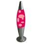 Ukayed Light Pink and Dark Pink Lava Peace Lamp