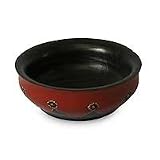 NOVICA Wood centerpiece, 'Hausa Chief'