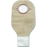 Hollister New Image 12 Inch Drainable Ostomy Pouches - Flange Size - 4" - Color Match - Yellow Box of 10 - HOL18173HOL18176_bx