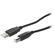 Cables To Go 28104 USB 2.0 A Male to B Male Cable, Black (16.4 Feet/ 5 Meters)