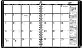 AAG7092380 2010 Unruled Appointment Refill, One Month per Spread, 9 x 11
