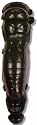BLACK 12'' RAWLINGS PROFESSIONAL BASEBALL LEG GUARDS