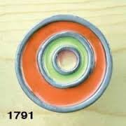 Fiesta Novelty Knob Color: Orange