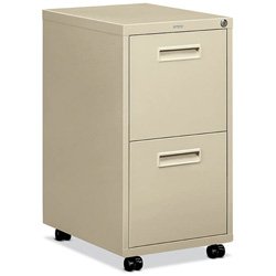 HON Embark Two-Drawer Pedestal File Putty