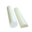 Cando Foam Roller - White open cell foam - Extra Firm