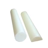 Cando Foam Roller - White open cell foam - Extra Firm