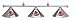 Louisville Chrome Sconce Billiard Light - 58 - NCAA Team