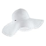 Coolibar UPF 50+ Women's Ruffle Edge Sun Hat