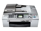 Computer : Brother MFC 465CN - Multifunction ( colour ) - ink-jet - copying (up to): 22 ppm (mono) / 20 ppm (colour) - printing (up to): 30 ppm (mono) / 25 ppm (colour) - 100 sheets - 14.4 Kbps - USB, 10/100 Base-TX, USB host
