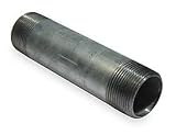 Power First 1UHB1 Nipple, Rigid Conduit, 1 1/4In, 6In Length