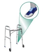 Drive Medical Sneaker Walker Glides, Blue