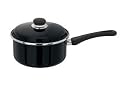 Judge Induction 16cm Saucepan - Black