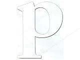 EK Art Blanche MDF 16 Letter P
