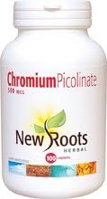 Chromium Pic*500mg* (100Capsules) Chromium Picolinate Brand: NewRoots Herbal