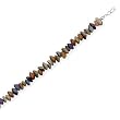 Buri Wood Seed Bead Anklet