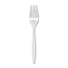 GJO20000 - Fork, Plastic, Medium-weight, 1000/CT, White