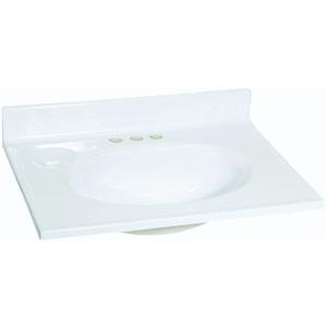 25X19 WHITE VANITY TOP Prod. OB2519330)