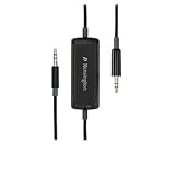 Kensington Noise Reducing Car Audio AUX Cable for MP3 or SmartPhone, including iPhone 4S