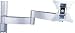LCD101 15" 19" 22" 26" LCD TV Wall Mount Bracket Dual Arms Swivel & Tilt