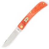 Kissing Crane Pocket Farmer Peach Seed Folding Knife