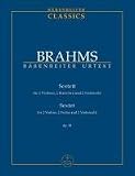Sextett in B-Dur op. 18 f�r 2 Violinen, 2 Bratschen und 2 Violoncelli: Studienpartitur