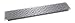 Middle Atlantic 2 Space Steel Diamond Rack Plate-Silver