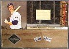 Willie Mays 2005 Donruss Signature HOF Materials Game Used Pants Card # HOF-19