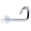 Acrylic Clear Ball Nose Ring
