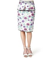 Limited Collection Floral Peplum & Pencil Skirt