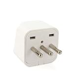 HQRP International UK (British) to Italy Outlet Travel Plug Adapter Converts