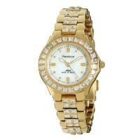 Arm Lds Sport Crystals Gldtn MOP Dial
