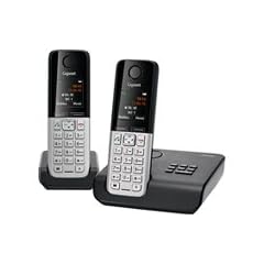 Gigaset C300A Duo Schnurlostelefon und zus�tzliches Mobilteil (4.32 cm (1.7 Zoll) Grafik-Display, Freisprecheinrichtung, Anrufbeantworter) schwarz