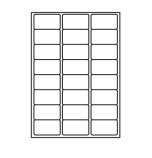 Laser Labels 24/Sheet 100sheets/Box (L3009)