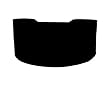 Bargain Headbands, Super Pure Black Elegance Soft Fabric Beautiful Headband