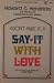 Books : Don't Fake it Say It With Love (An Input Book)