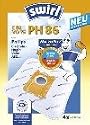 Swirl Papierbeutel E82 VO75 PH 86 MicroPor Power Filter Geruchs-Stopp+Hepa-Filtration