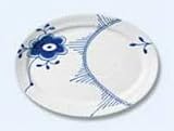 Royal Copenhagen Blue Fluted MEGA Oval Plate Number 5