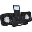 I.SOUND 2X PLUS PORTABLE SPEAKERS - BLACK