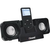 I.SOUND 2X PLUS PORTABLE SPEAKERS - BLACK