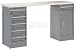 60 6 Drawer / Cabinet Plastic Top Workbench